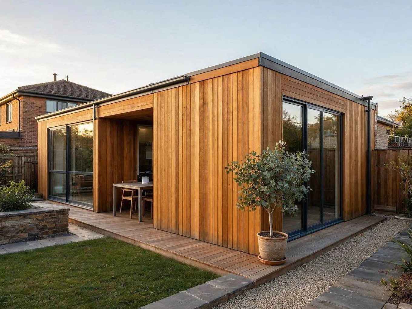 Rear kitchen extension on a Widcombe terrace